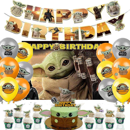 Star Wars Baby Yoda Party Ultimate package