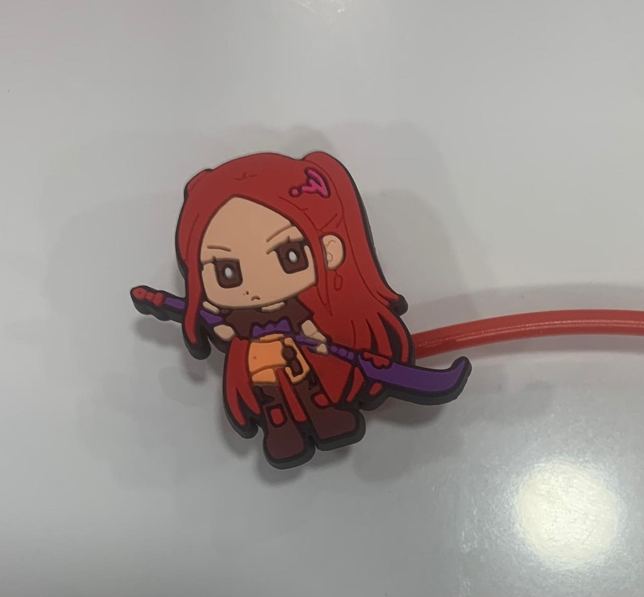Kpop Demon Hunters Straw Covers/Caps for Tumbler