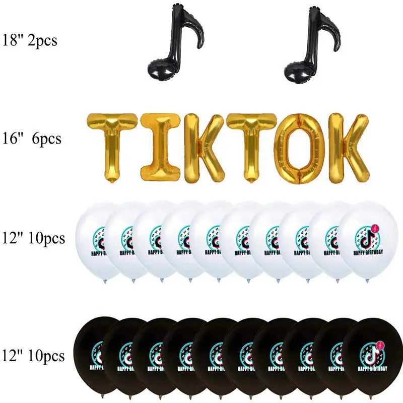 TIK TOK Supreme edition party package