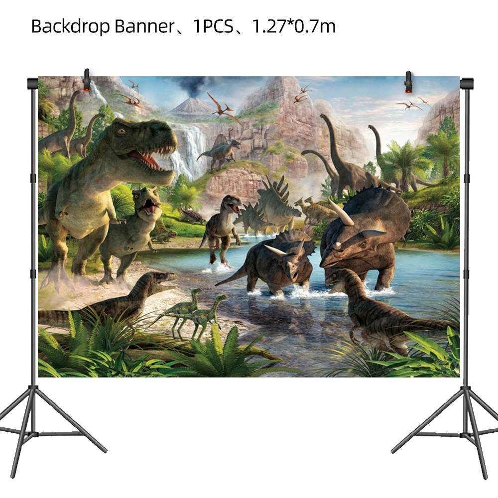 T Rex Dinosaur Party Decorations - Preppy Kids (Grand Bazaar)