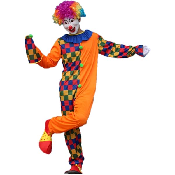 Adult Romisbaba Clown Cosplay Costume