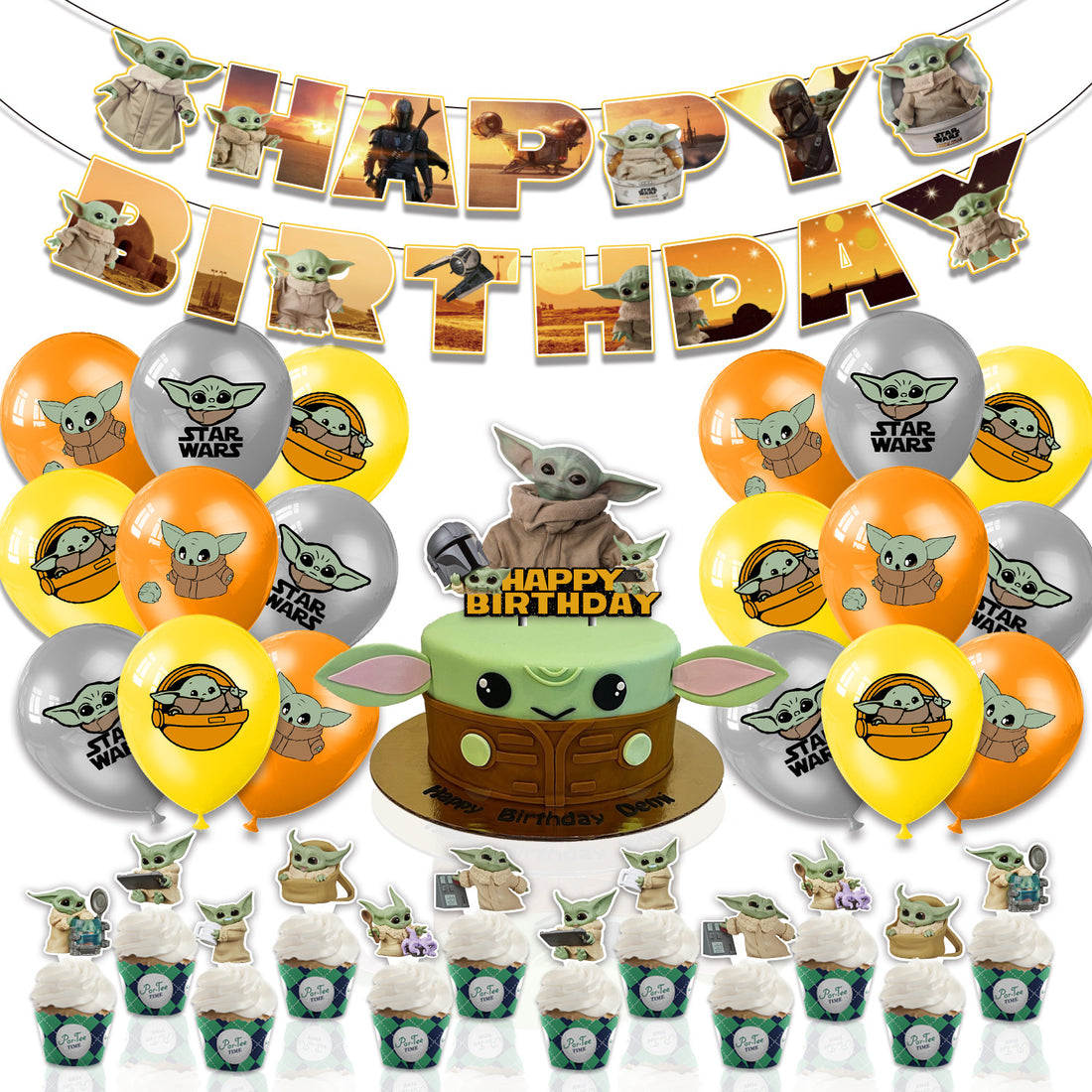Star Wars Baby Yoda Party Ultimate package - Preppy Kids (Grand Bazaar)