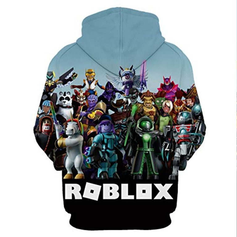Blue roblox hoodie Clearance