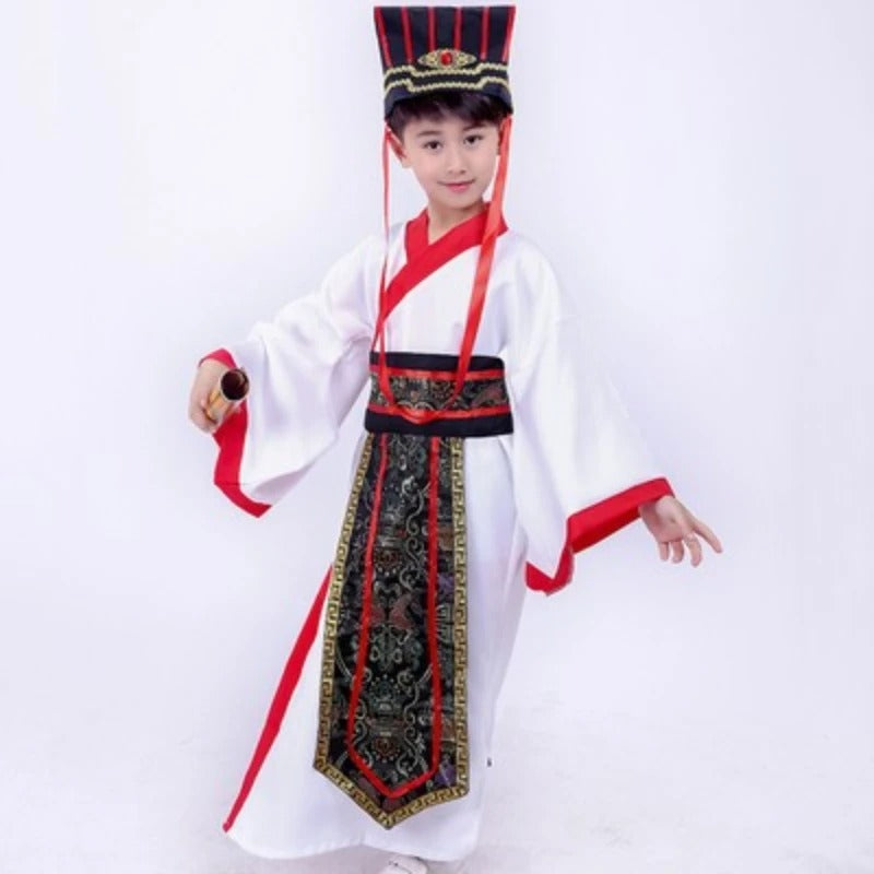 Chinese White Costume Career day outfit