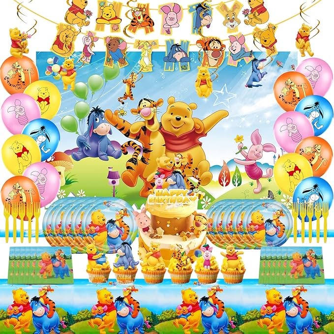 Winnie the Pooh Ultimate Party Decorations Package