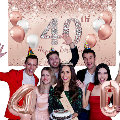 Backdrop &amp; 40th Birthday Party package