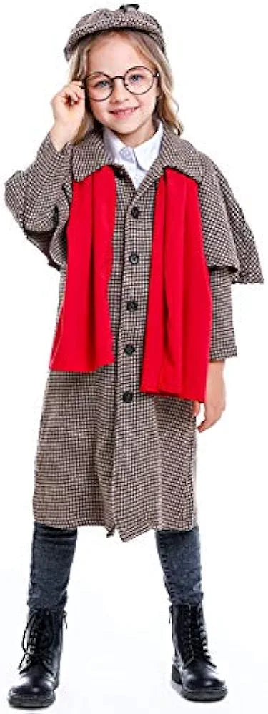 Detective Sherlock Holmes Costume Career Day outfit