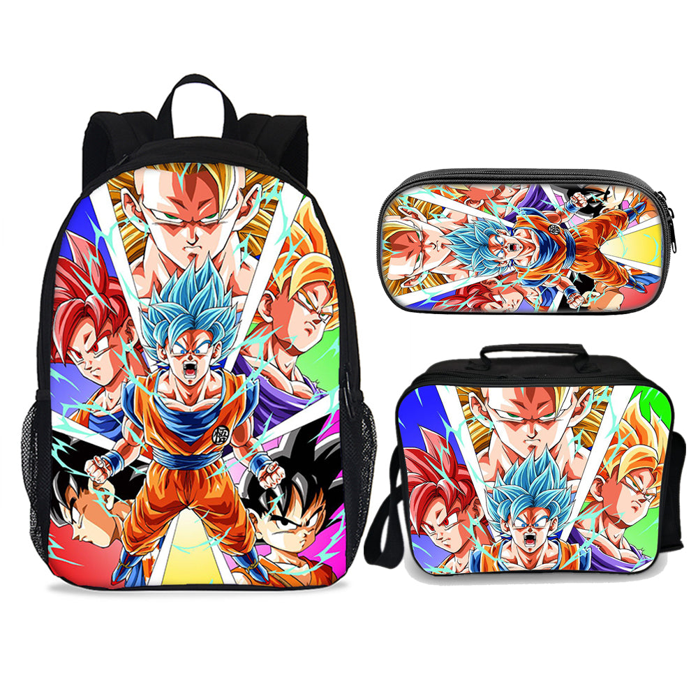 Dragon Ball Z Goku team Edition set (3PC)(1 compartment) No. 2