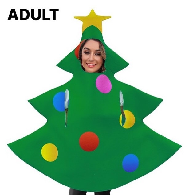 Christmas Adult Tree Role Playing Costume  cosplay outfit