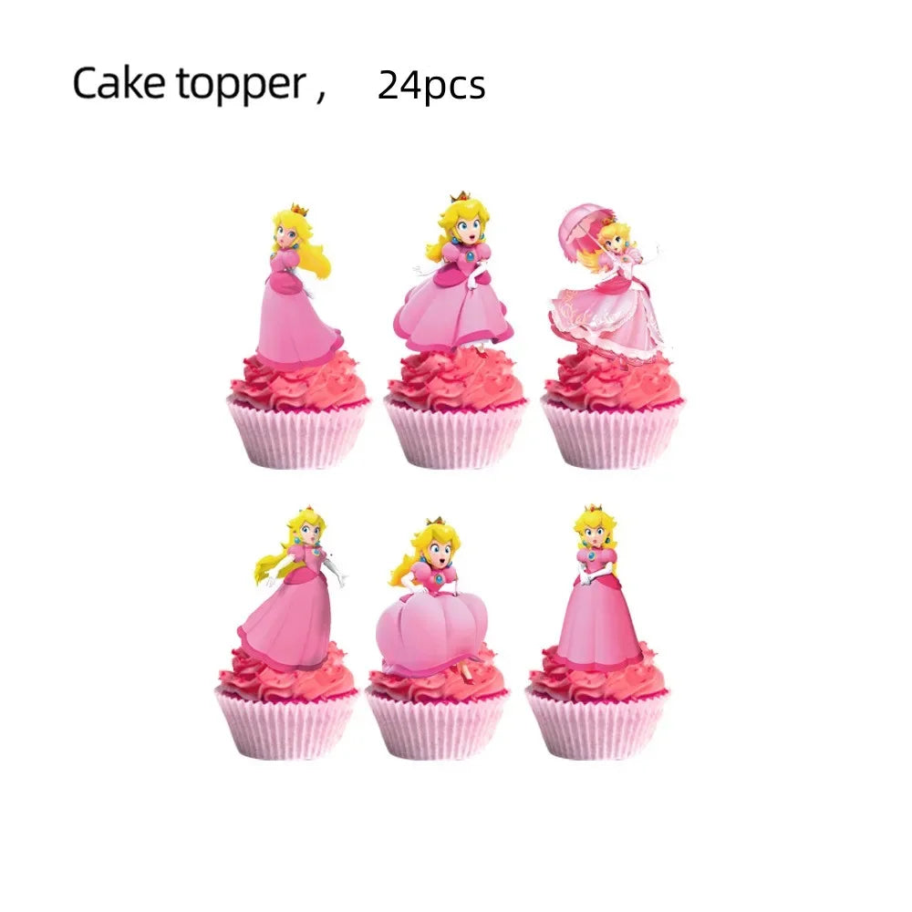 Princess Peach Party Ultimate party decoration package