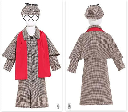 Detective Sherlock Holmes Costume Career Day outfit