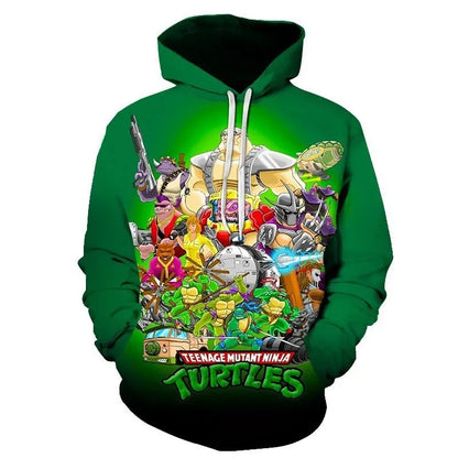 Ninja Turtles Crew Zipper Hoodie - Preppy Kids (Grand Bazaar)