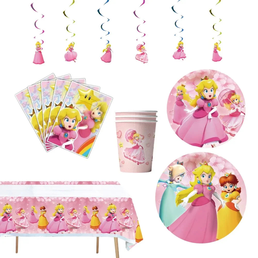 Princess Peach Party Ultimate party decoration package