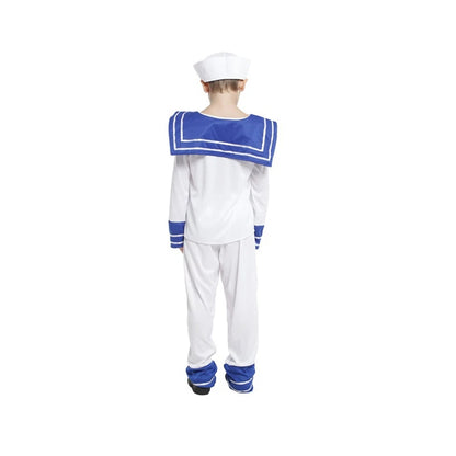Sailor Long Pants Costume (Kids version) Blue Stripes
