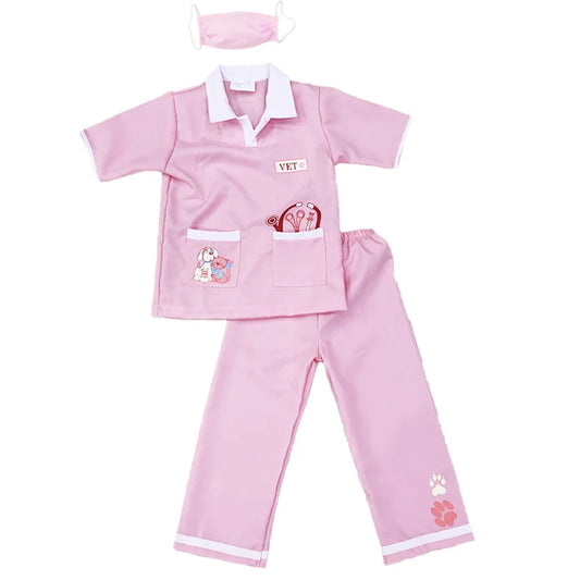 Veterinarian Career day outfit cosplay (Pink