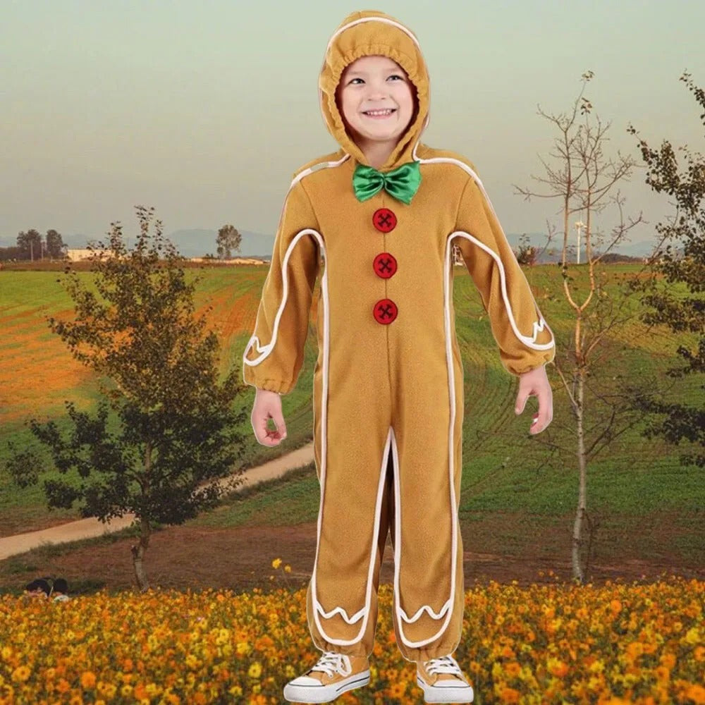 Ginger Bread Man Christmas Costume outfit cosplay