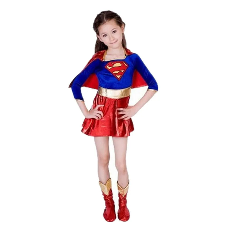 Super Girl Cosplay outfit costume superwoman