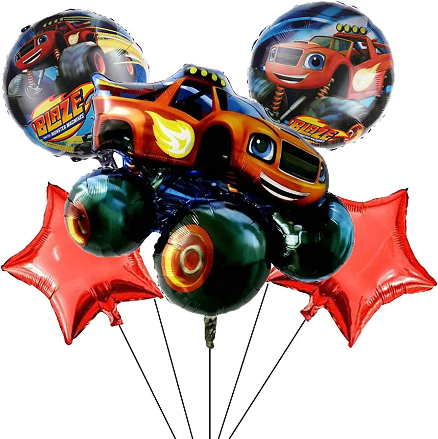 Blaze 5PC Foil Balloon