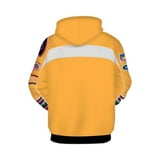 Kpop Yellow Demon Hunters Huntrix Zipper 3D Hoodie