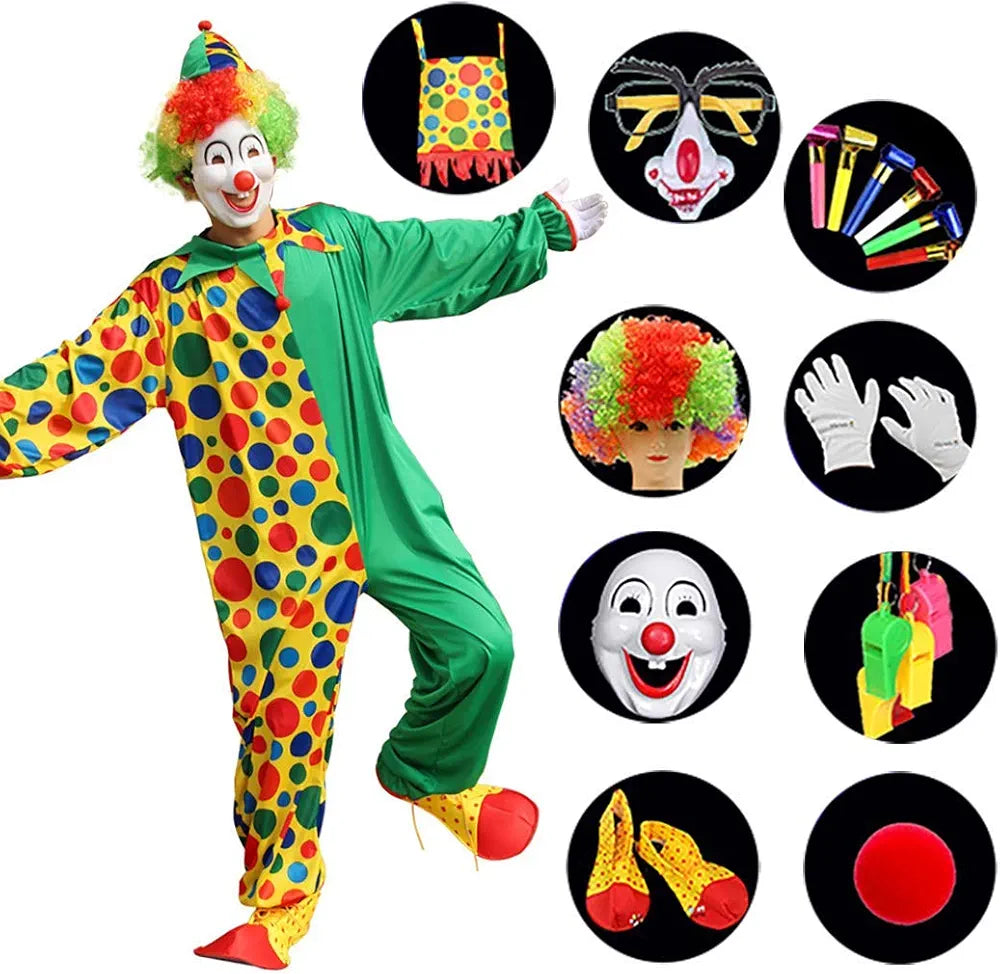 Adult Clown Costume