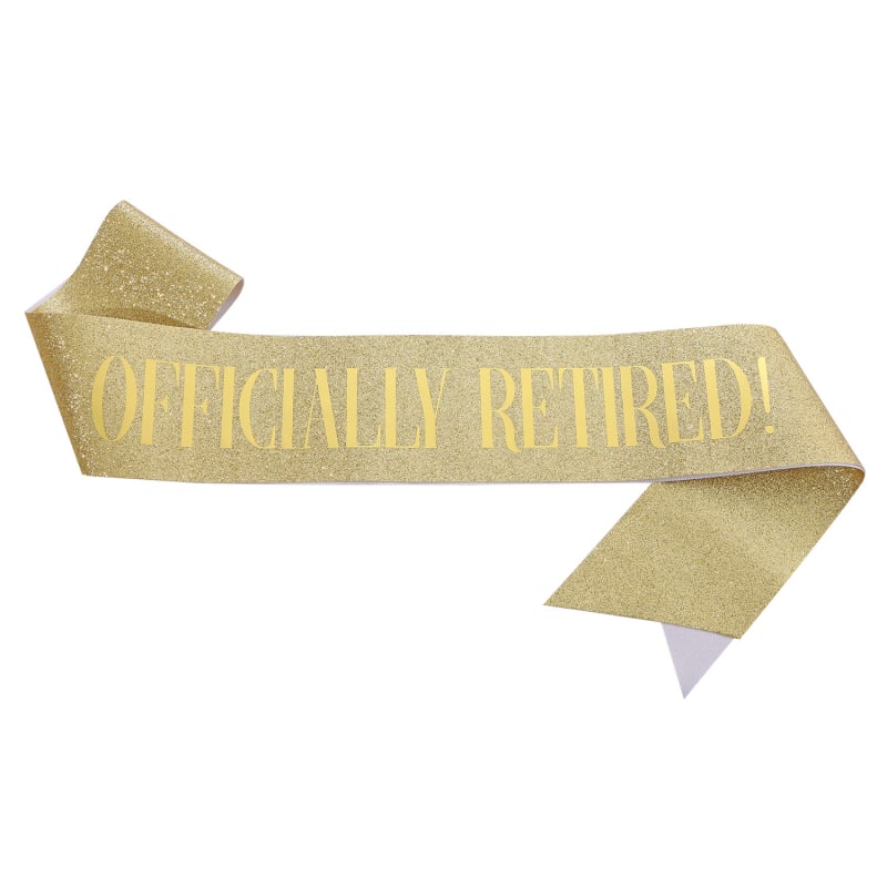 Officially Retired Sash And Tiara Set