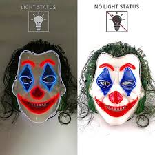 Joker LED Cosplay Halloween Mask