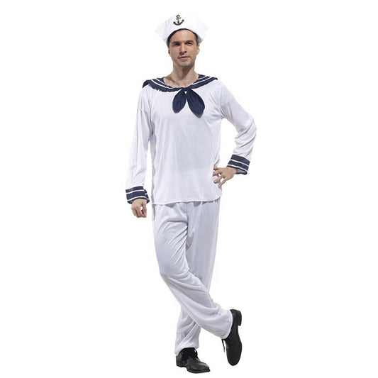 Sailor Long Pants Costume (Teen version) Blue