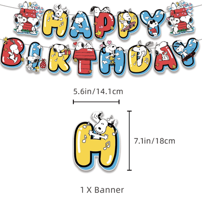 Snoopy Birthday party package