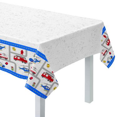 First Responders Plastic Table Cover, 54in x 96in
54in x 96in Plastic Table Cover