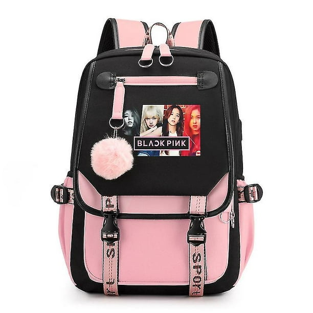 Blackpink Bookbag (Pink Black)