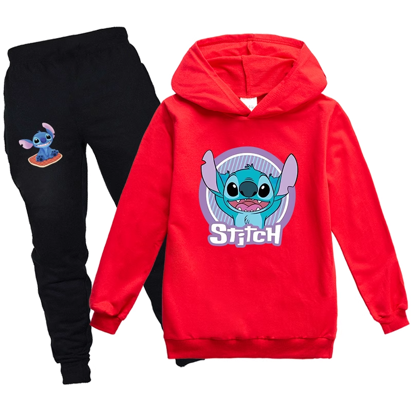 Stitch red Track Suit