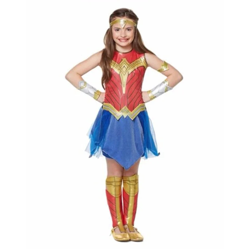 Wonder Woman Kids Costume cosplay outfit