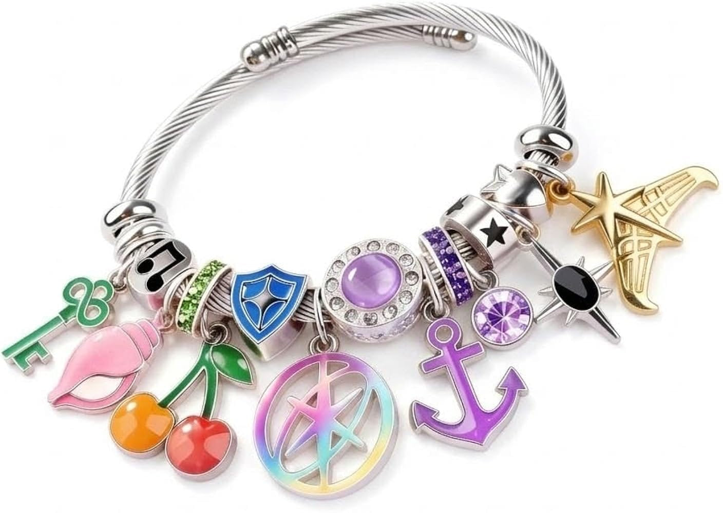 Katseye charm bracelet