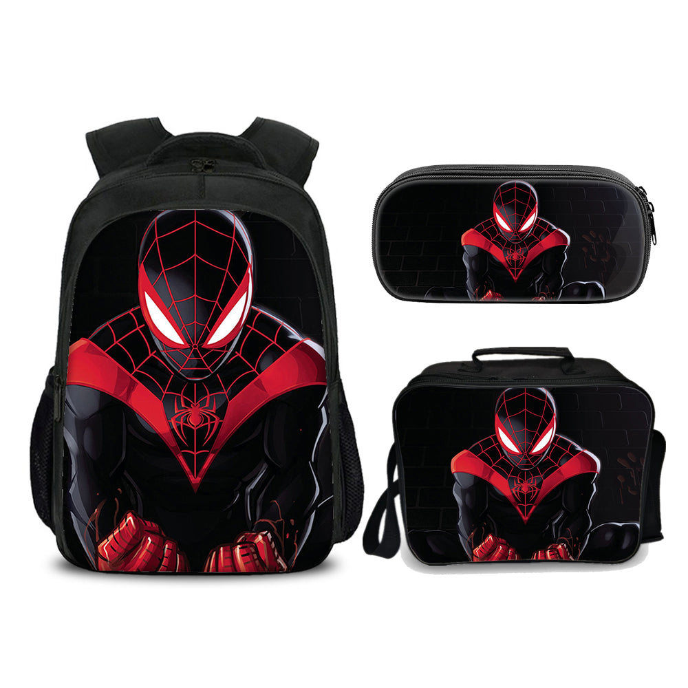 Spiderman Miles Ultimate (3PC) 1 compartment) No. 1 backpack, bookbag , bag