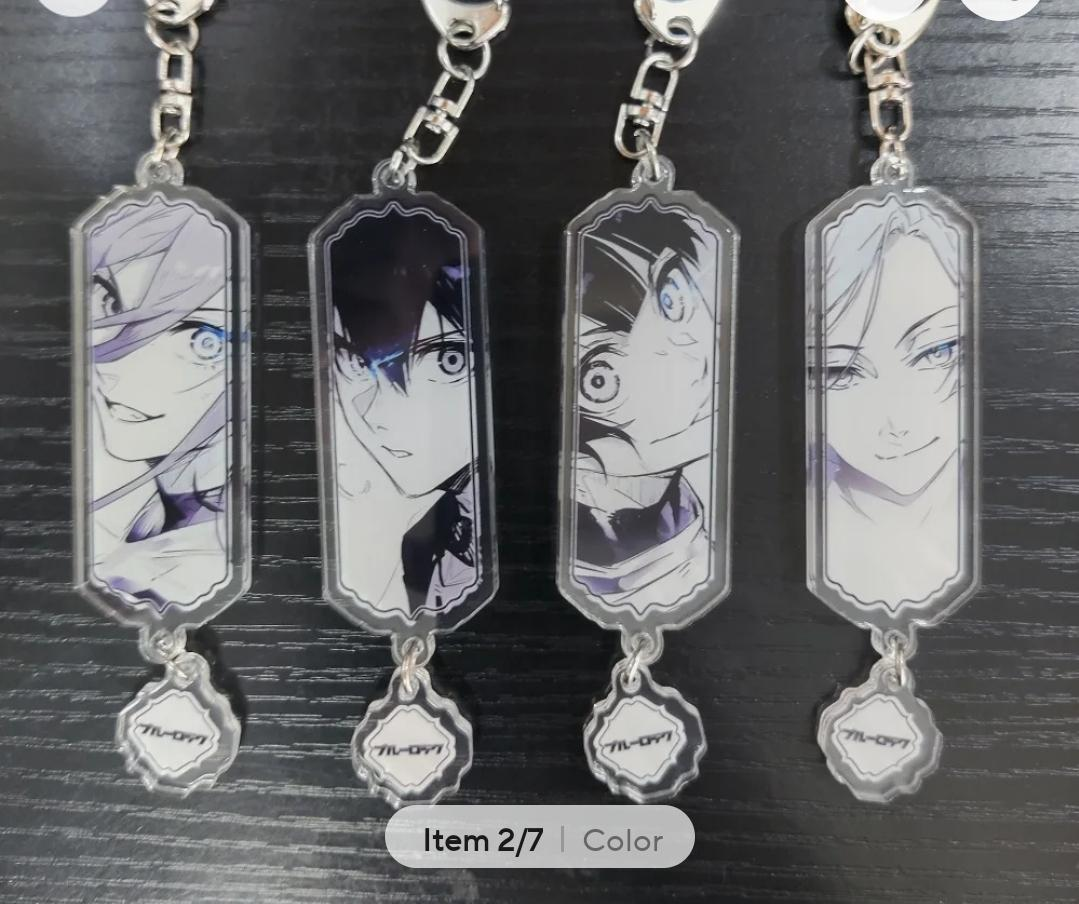 Blue Lock KeyChain - Preppy Kids (Grand Bazaar)