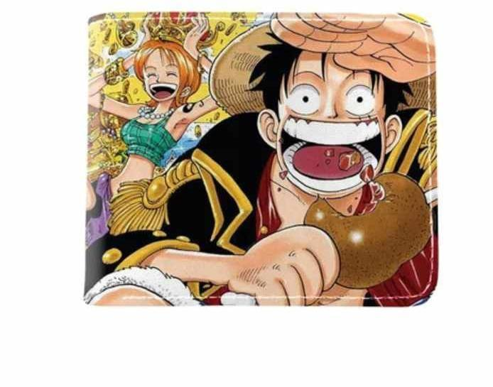 One Piece Feasting Luffy Wallet