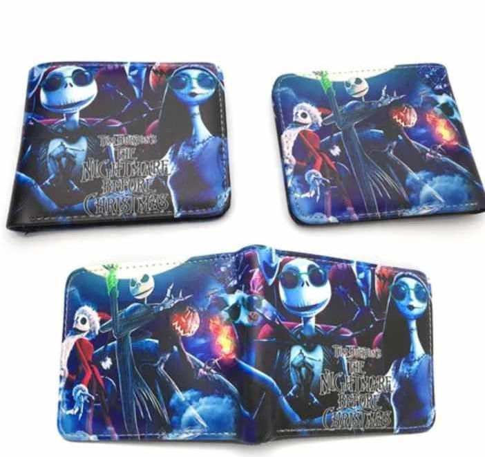 The Nightmare Before Christmas Jack Skellington and Sally Wallet