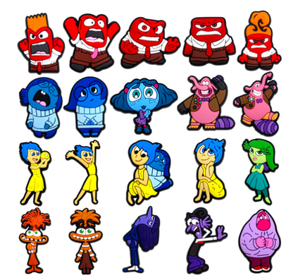 Inside Out Croc Charm (1 pc) charms jibbitz - Preppy Kids (Grand Bazaar)