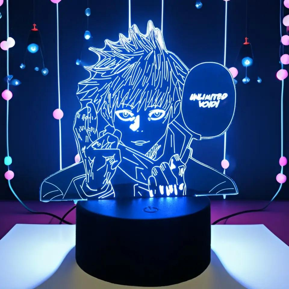 Jujutsu Kaisen Gojo Domain Expansion LED Lamp - Preppy Kids (Grand Bazaar)