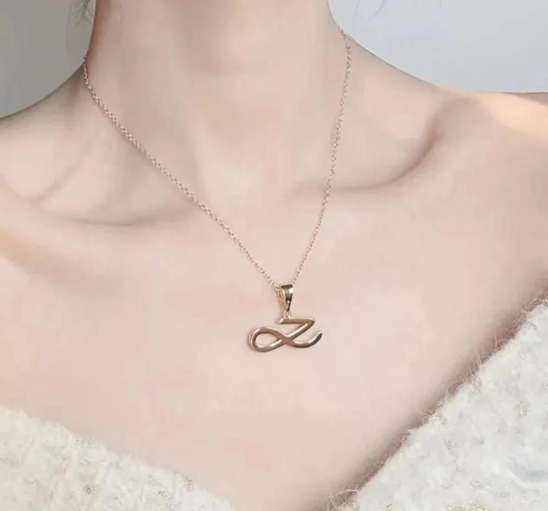 BTS Jungkook &quot;J&quot; Necklace