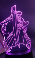 Bleach Ichigo Shikai Form LED  Lamp - Preppy Kids (Grand Bazaar)