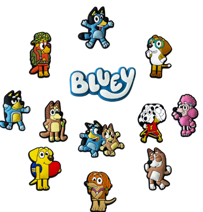 Bluey Croc Charm (1 pc)  charms - Preppy Kids (Grand Bazaar)