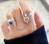 Heart Chain Ring - Preppy Kids (Grand Bazaar)
