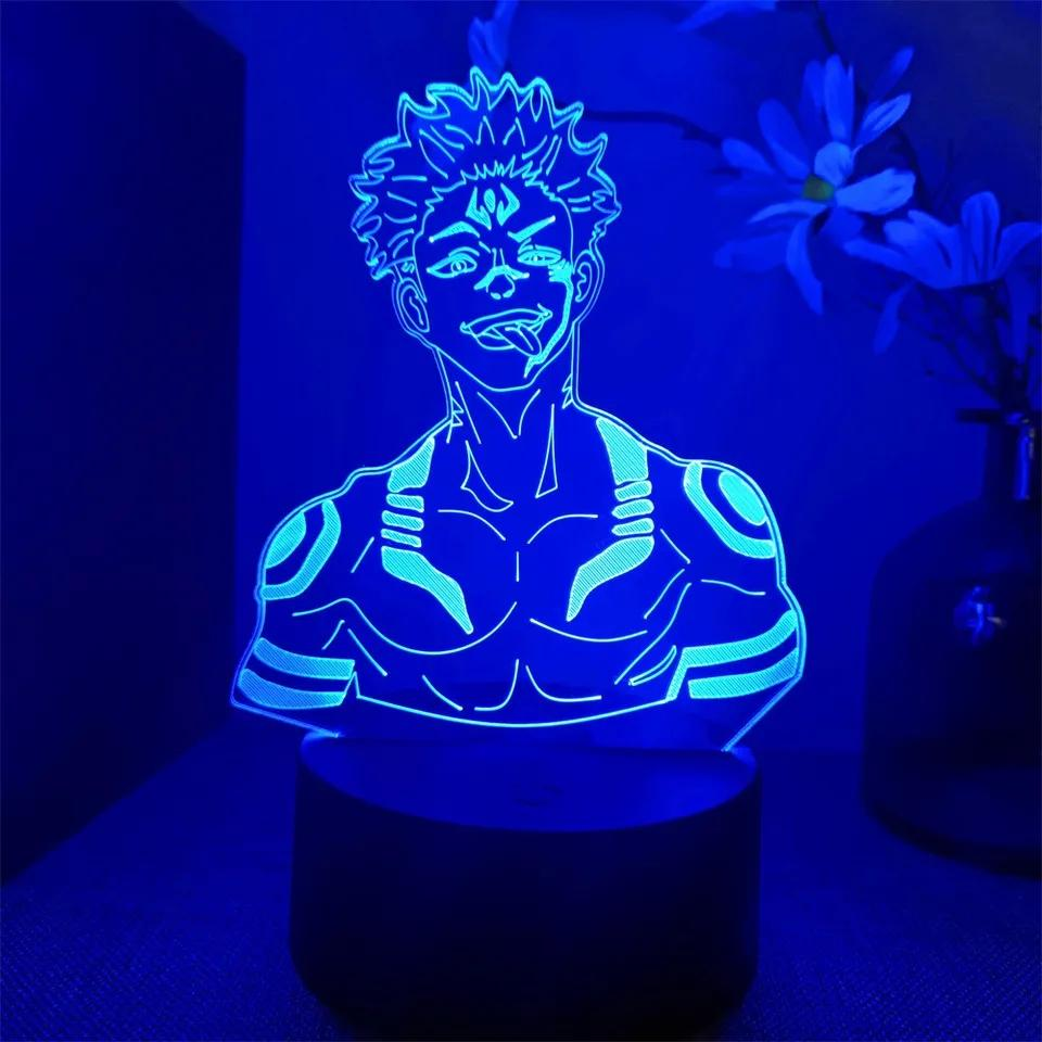 Jujutsu Kaisen Sukuna LED Lamp | Preppy Kids Trinidad