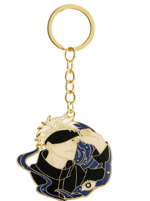 Jujutsu Kaisen Satoru Gojo Gold KeyChain - Preppy Kids (Grand Bazaar)