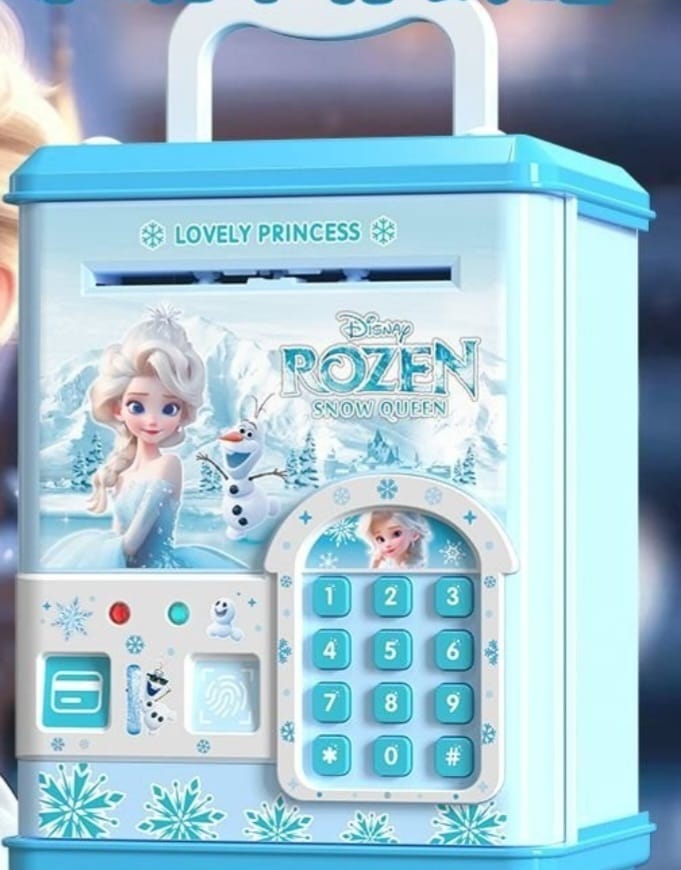 Frozen ATM money box