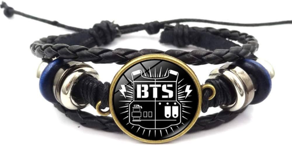 KPOP BTS black hand band
