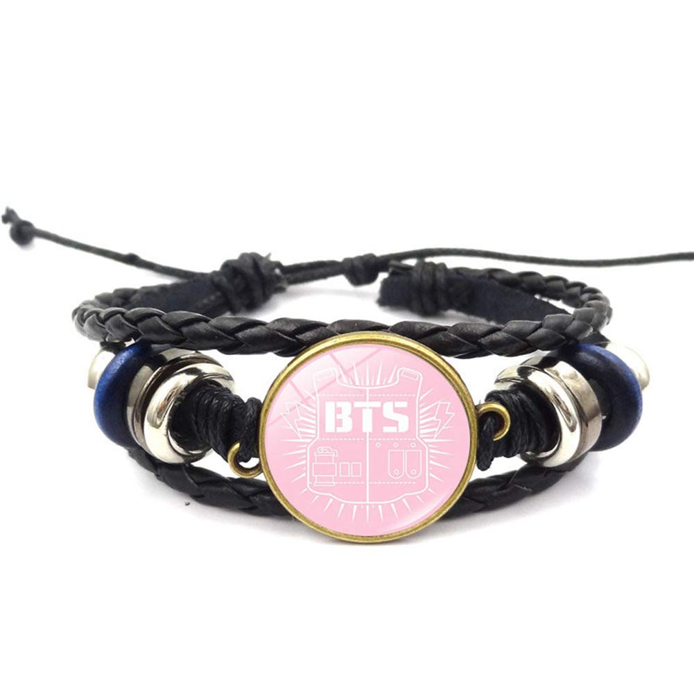 KPOP BTS pink hand band
