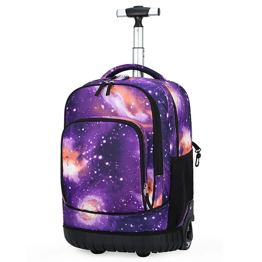 Purple Galaxy Fusion Trolley Bag