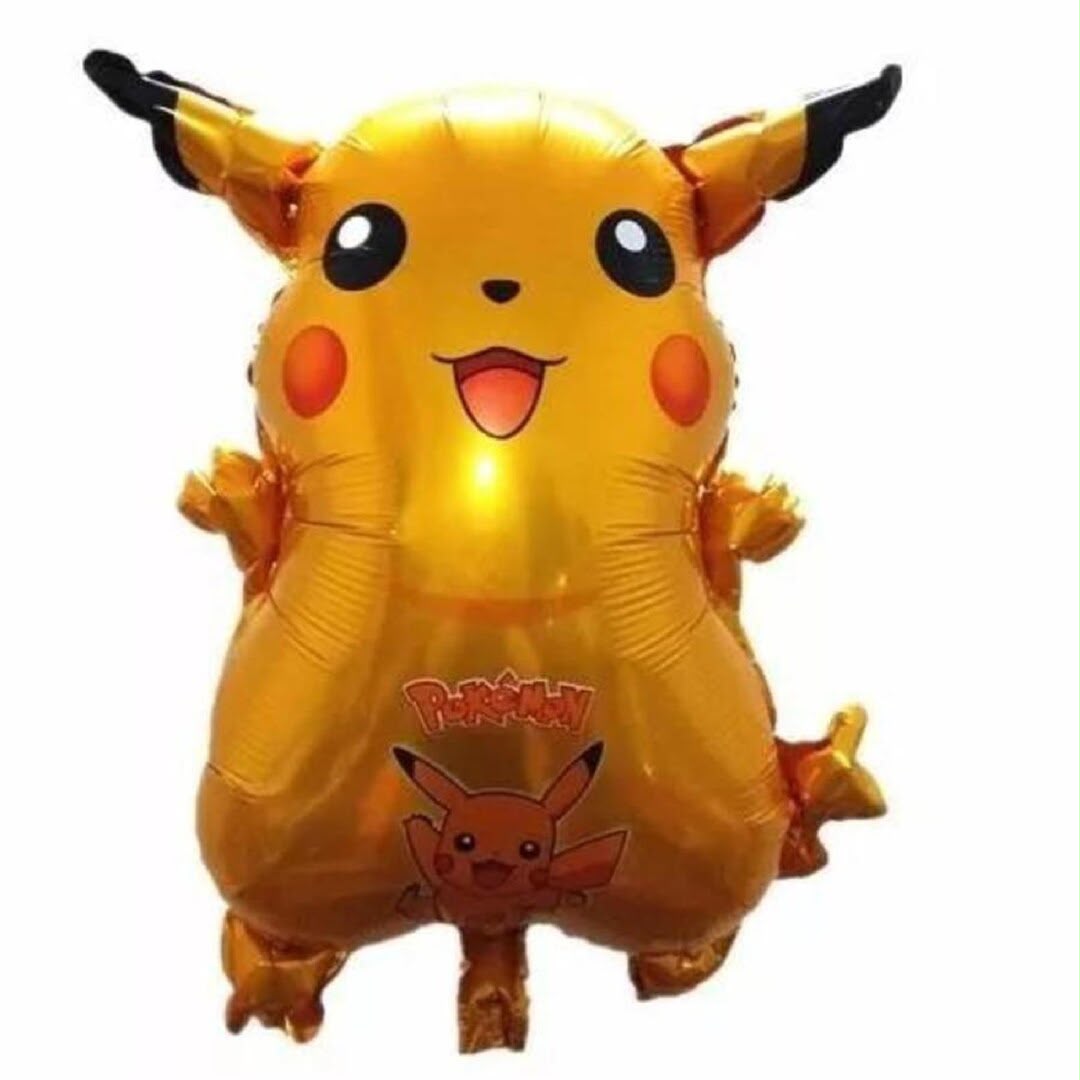 P0kemon Character 5PC Foil Balloon Set